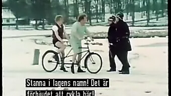 Vintage Tanskalainen Kolmen Kimppa Bordellossa