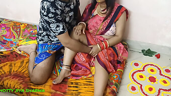 Holi Ấn Độ Đầu Tiên Của Desi Priya Với Một Bà Mẹ Dâm Đãng