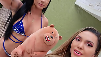 A Mi Oso De Peluche Le Encantó Que Mi Novia Boliviana En Bolivianamimi.Tv