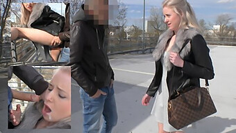 Cumming In Public: Deepthroat And Outdoor Action