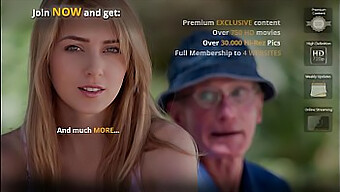 Blonde Teen Gives An Old Man A Dirty Pleasure