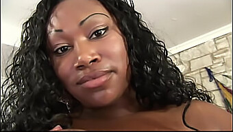 Beautiful Black Woman With Big Boobs Gets Her Pussy Licked And Pussy Fucked By Black Man