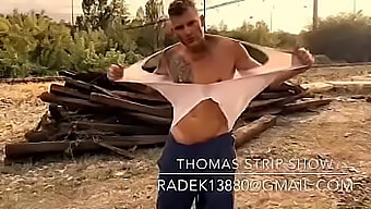 Thomas.J Undresses For The Camera