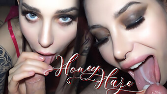 Honey Hazes Amatør Blowjob I Pov