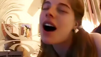 Teenage Girl Gets Anal Fucked And Receives A Facial