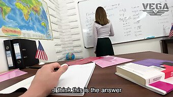 A Student'S Vagina Saves The Day In This Exam-Themed Porn Video