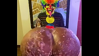 Watch Victoria Cakes Give Gibby The Clown A Birthday Present In This Hardcore Video