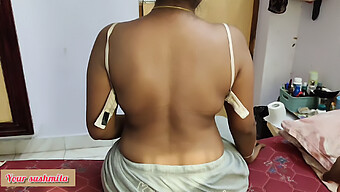 18-Year-Old Sister Gets A Blowjob From Her Stepbrother In Tamil