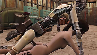 Készülj Fel Egy Robotos Akcióra Ezzel A Fallout 4 Pornóvideóval.