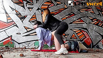 Rauer Outdoor Analsex Mit Einem Teen