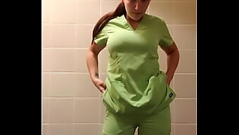 Horny Milf'S Secret Fantasy: Cumming In My Scrubs