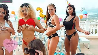 Watch This Group Of Hot Babes In Action