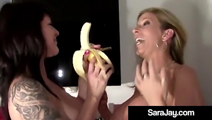 Sara Jay And Daisy Rock'S Titty Love Affair