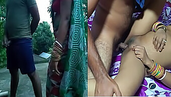 Bangla Sex With A Big Natural Tits Neighbor Who Gets Caught On The Roof